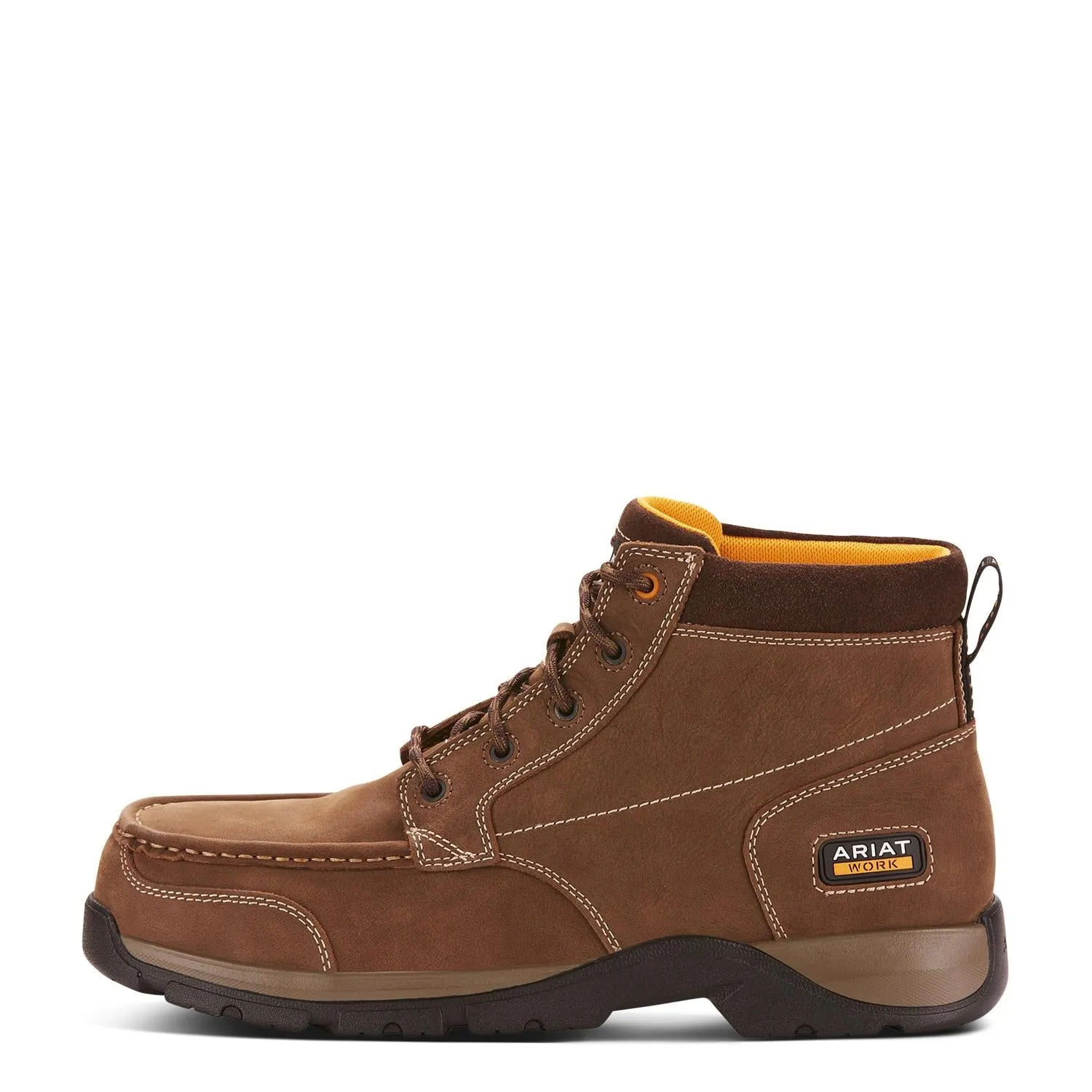 Edge LTE Composite-Toe Chukka Work Boot Dark Brown