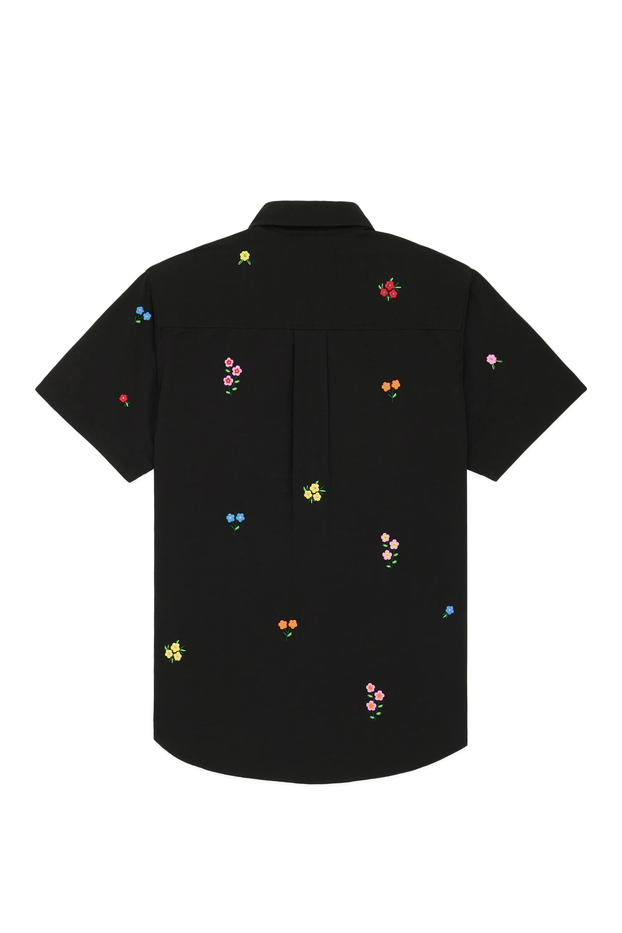 Flower Embroidery Shirt