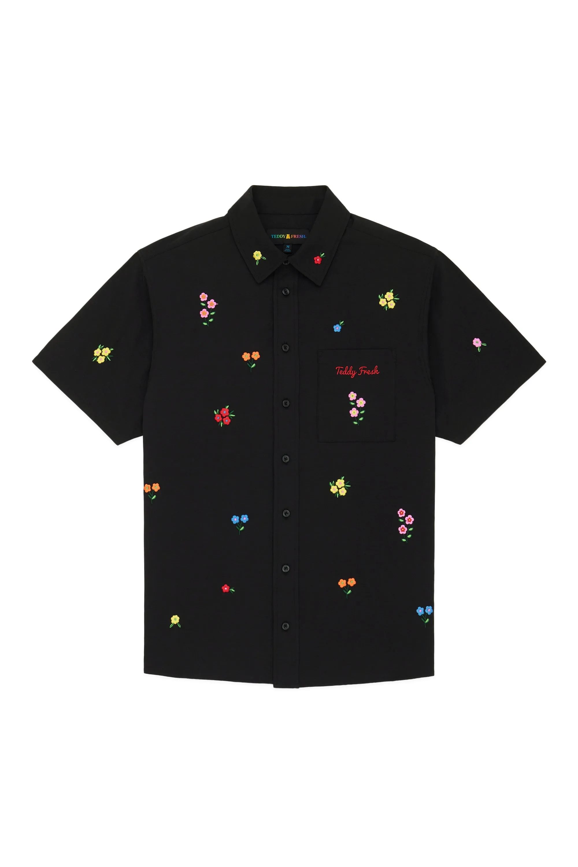 Flower Embroidery Shirt