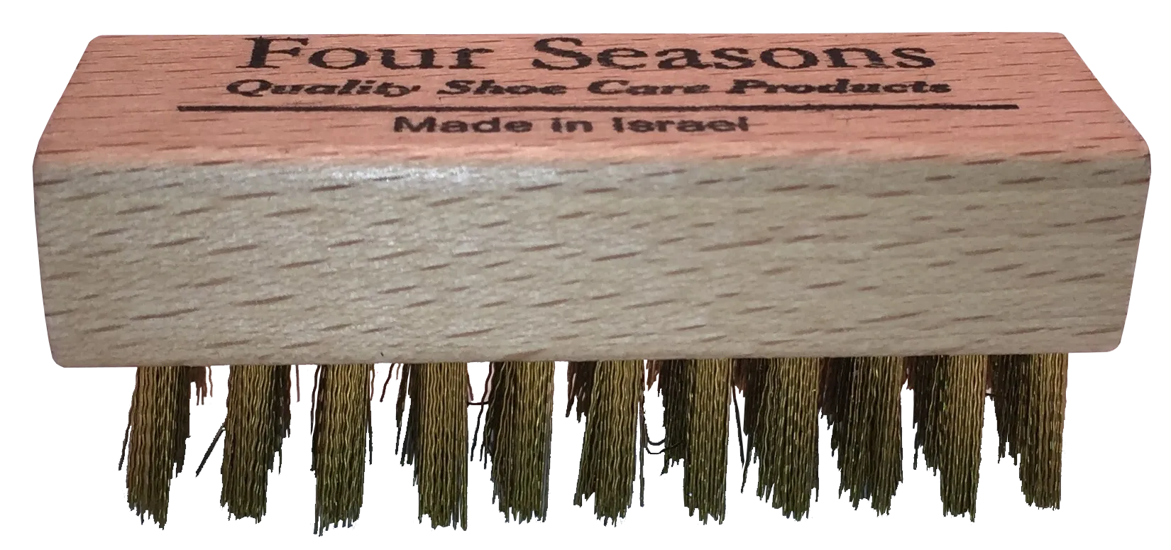 Four Seasons Brass Suede Brush