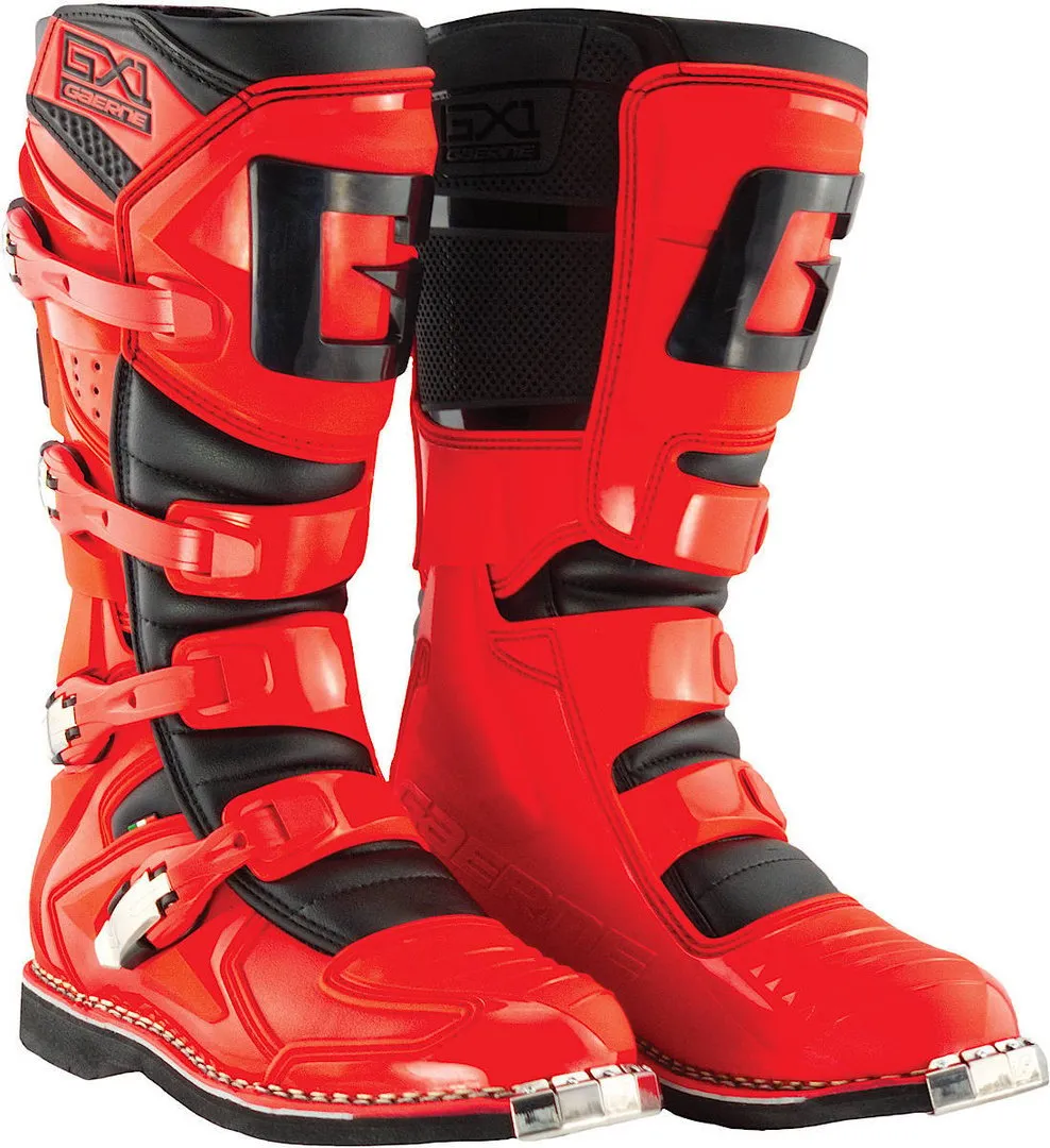 Gaerne GX-1 Goodyear Motocross Boots, Red/Black