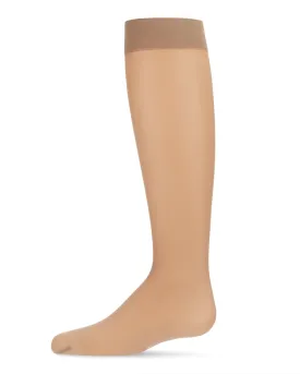 Girls' Basic Sheer Knee Highs