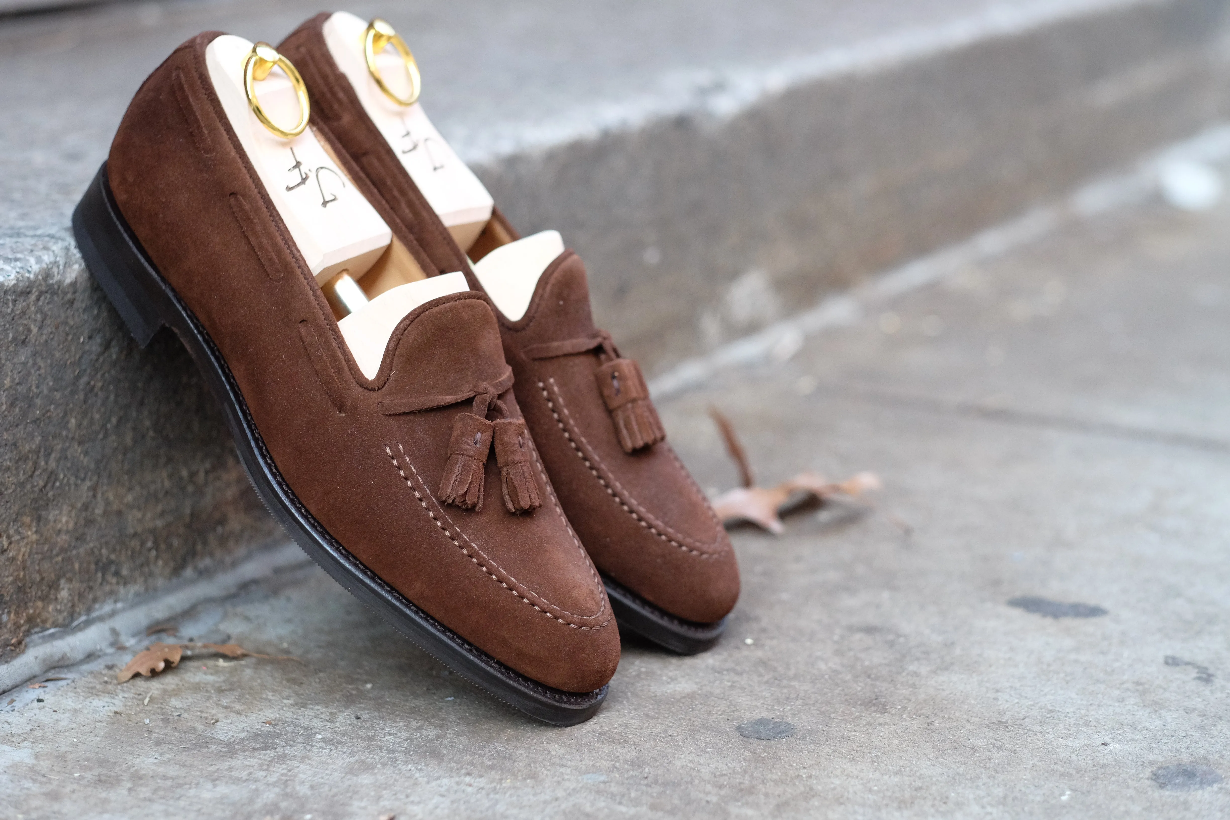 Haller - Tobacco Suede