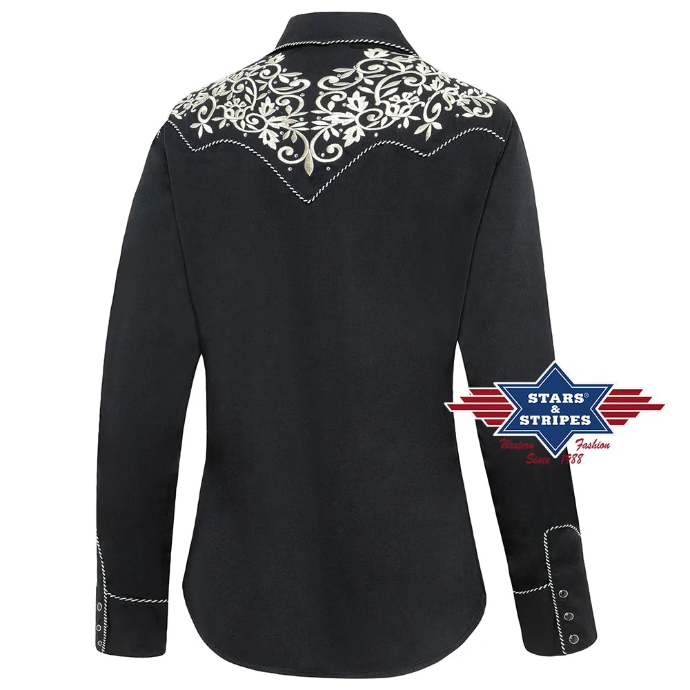 Holly Ladies Western Blouse