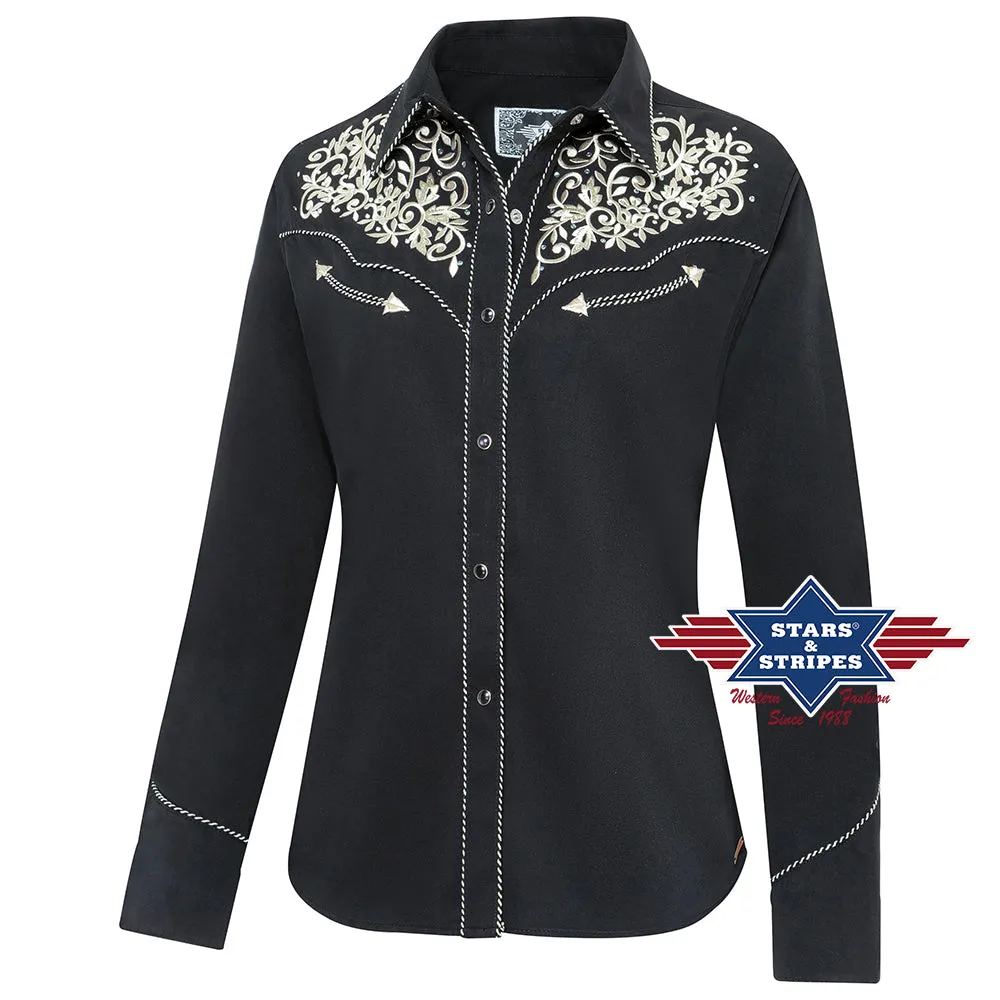 Holly Ladies Western Blouse