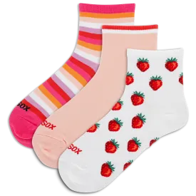 HOTSOX Women's Strawberry Anklet Socks