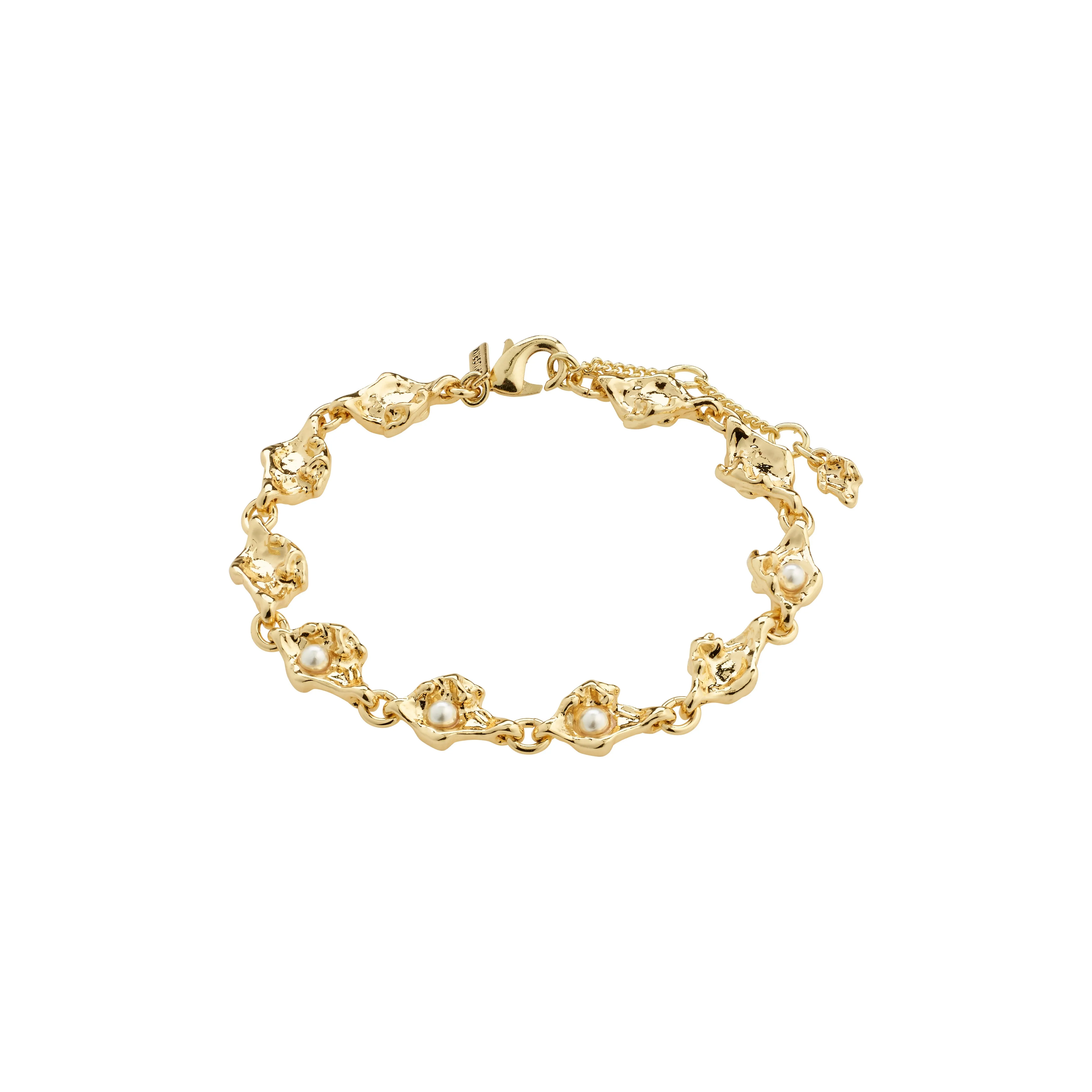 INAYA recycled bracelet gold-plated