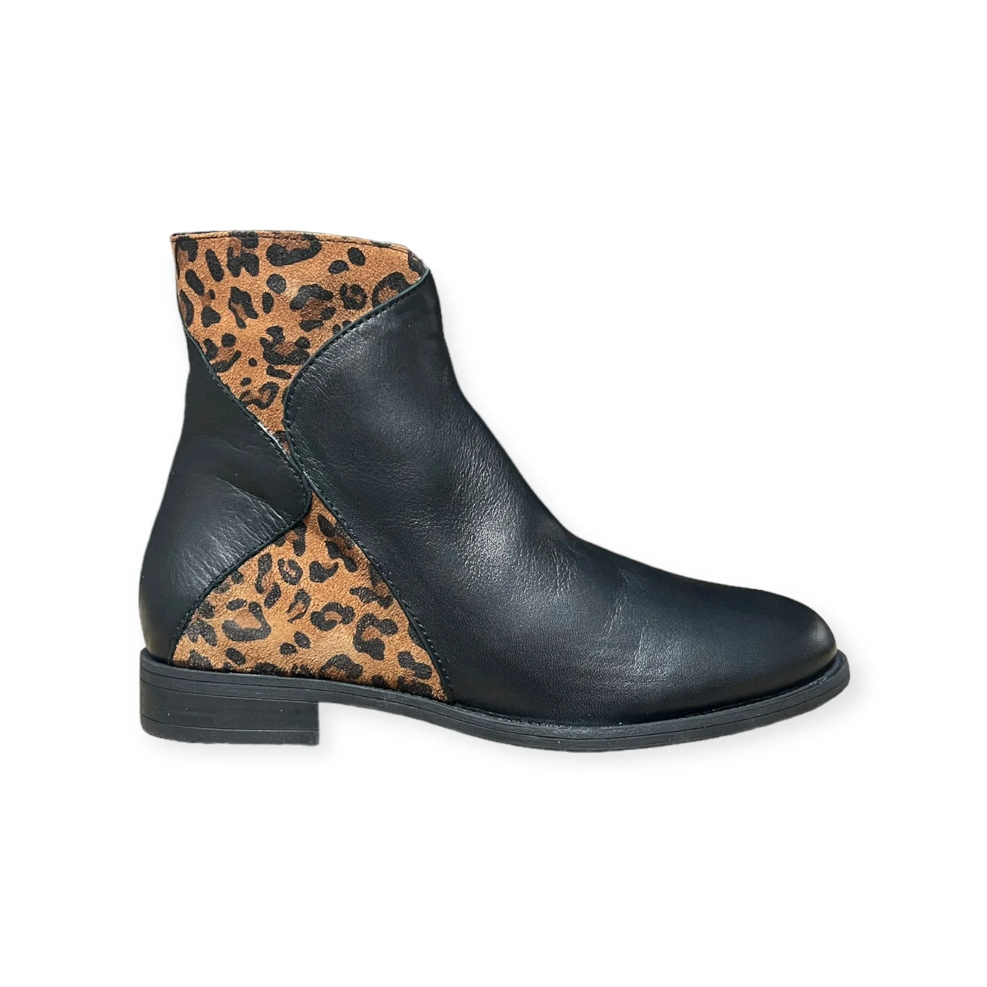 JOLENE T&CO BLACK LEOPARD