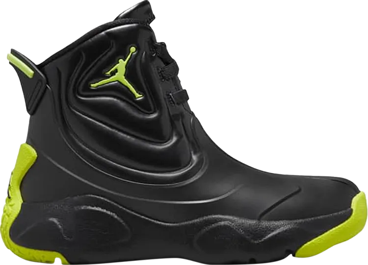 Jordan Drip 23 PS Black Atomic Green Boots, black