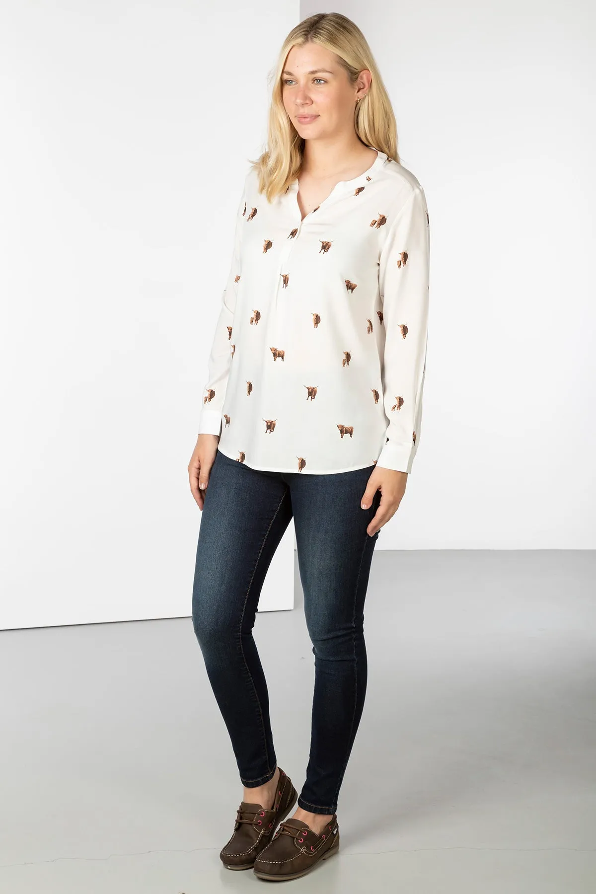 Ladies Printed Blouse - Wistow II