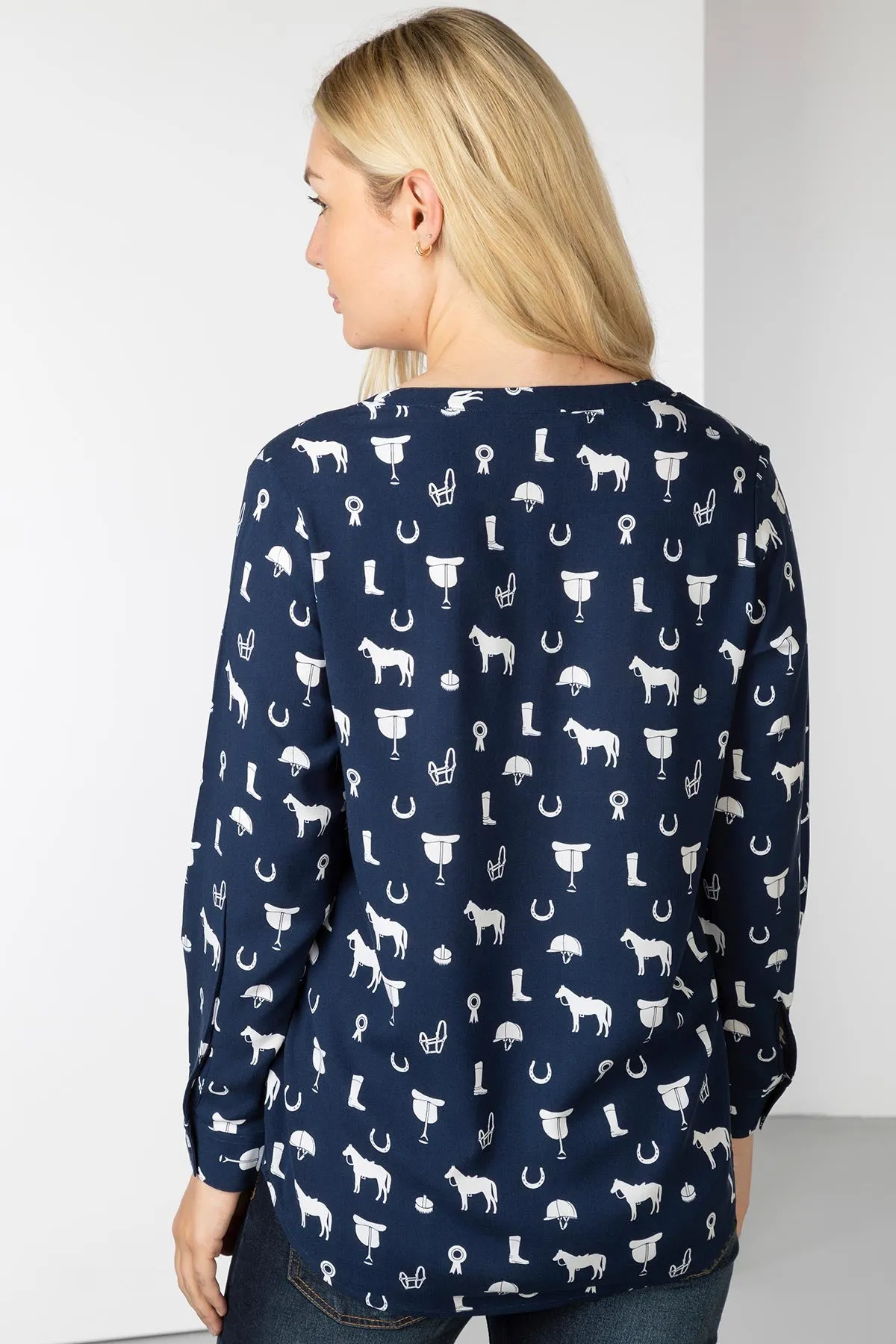 Ladies Printed Blouse - Wistow II