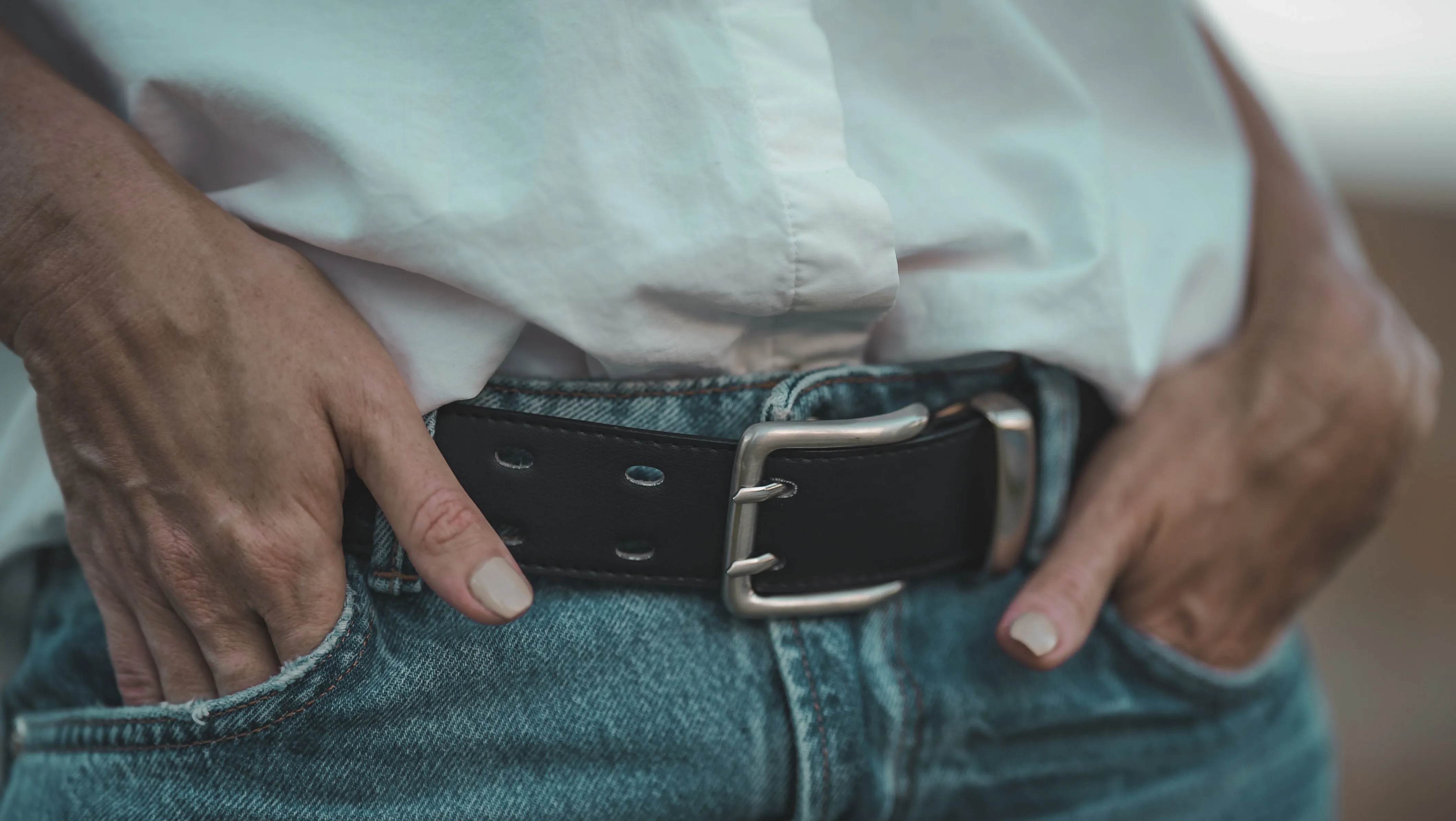 Last Chance! Double Prong Jean Belt