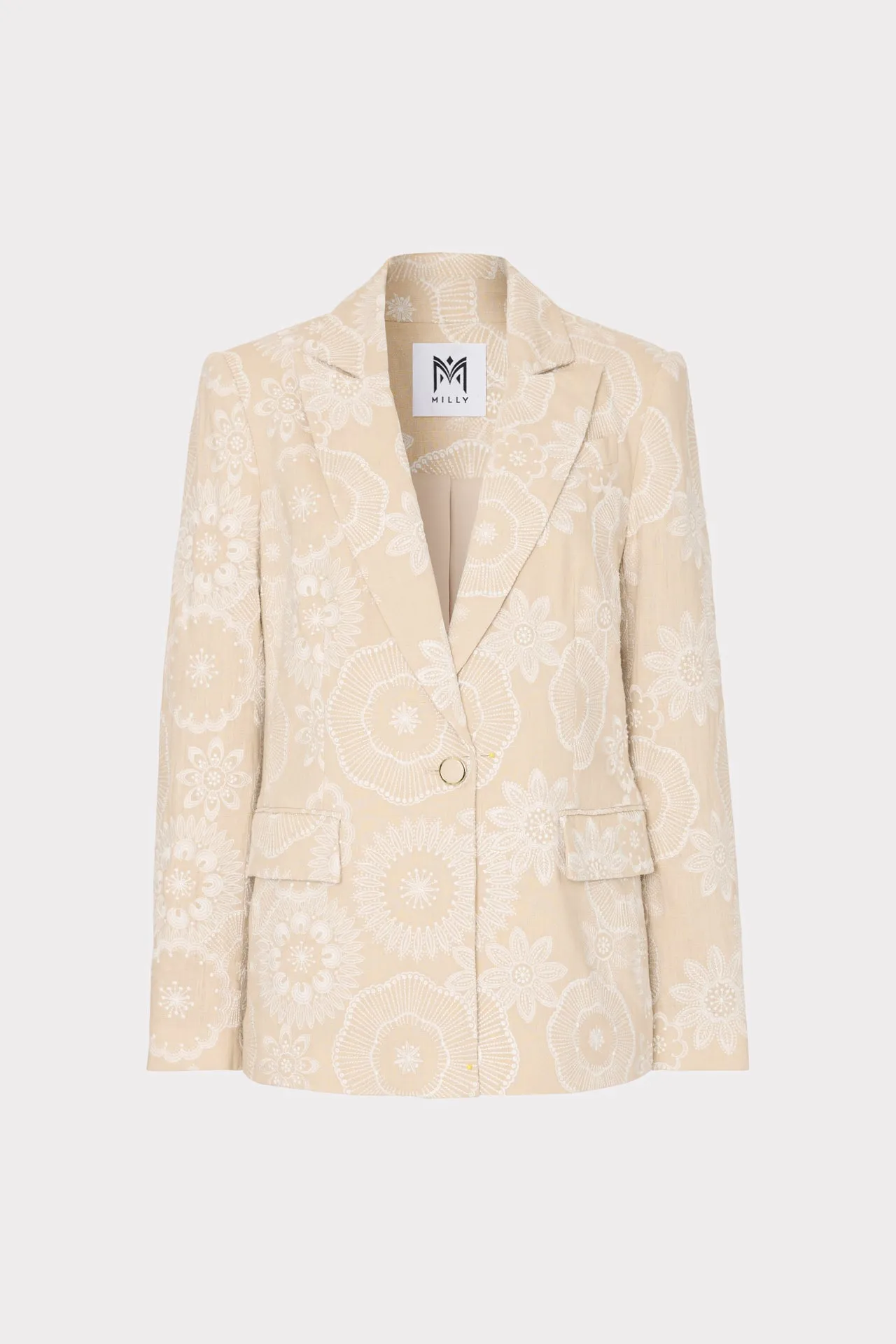 Linen Embroidered Jacket