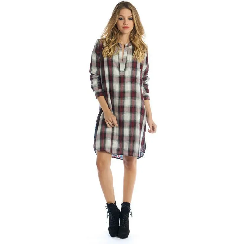 Lisa Native Plaid Dress