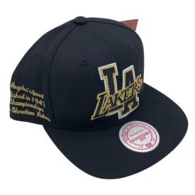 Los Angeles Lakers Graduation Snapback Hat