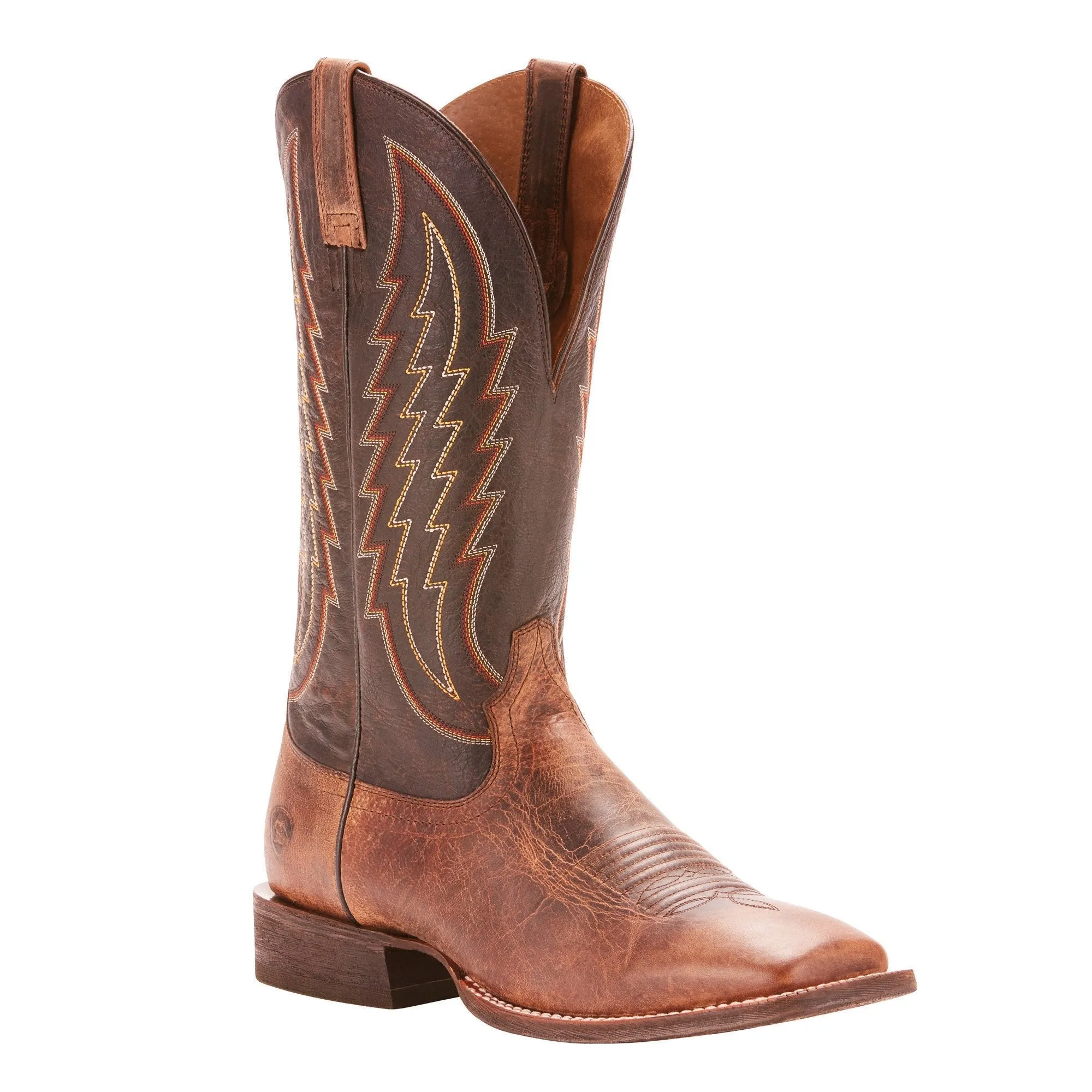 Men's Ariat Circuit Stride Western Boot Weathered Tan #10025083