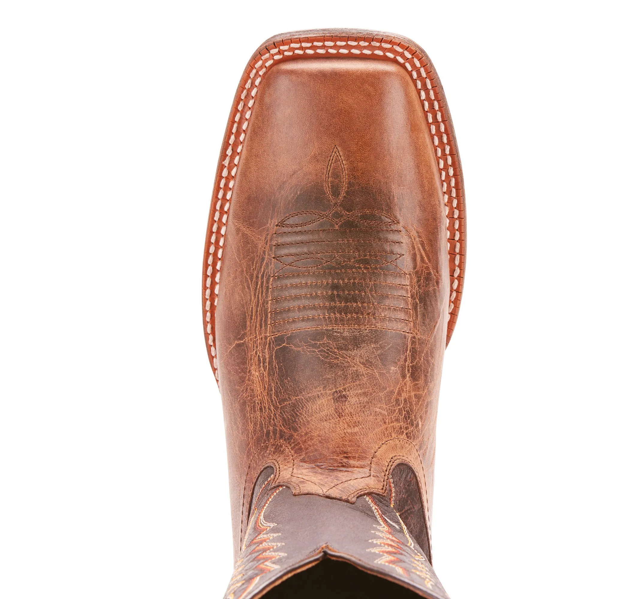 Men's Ariat Circuit Stride Western Boot Weathered Tan #10025083