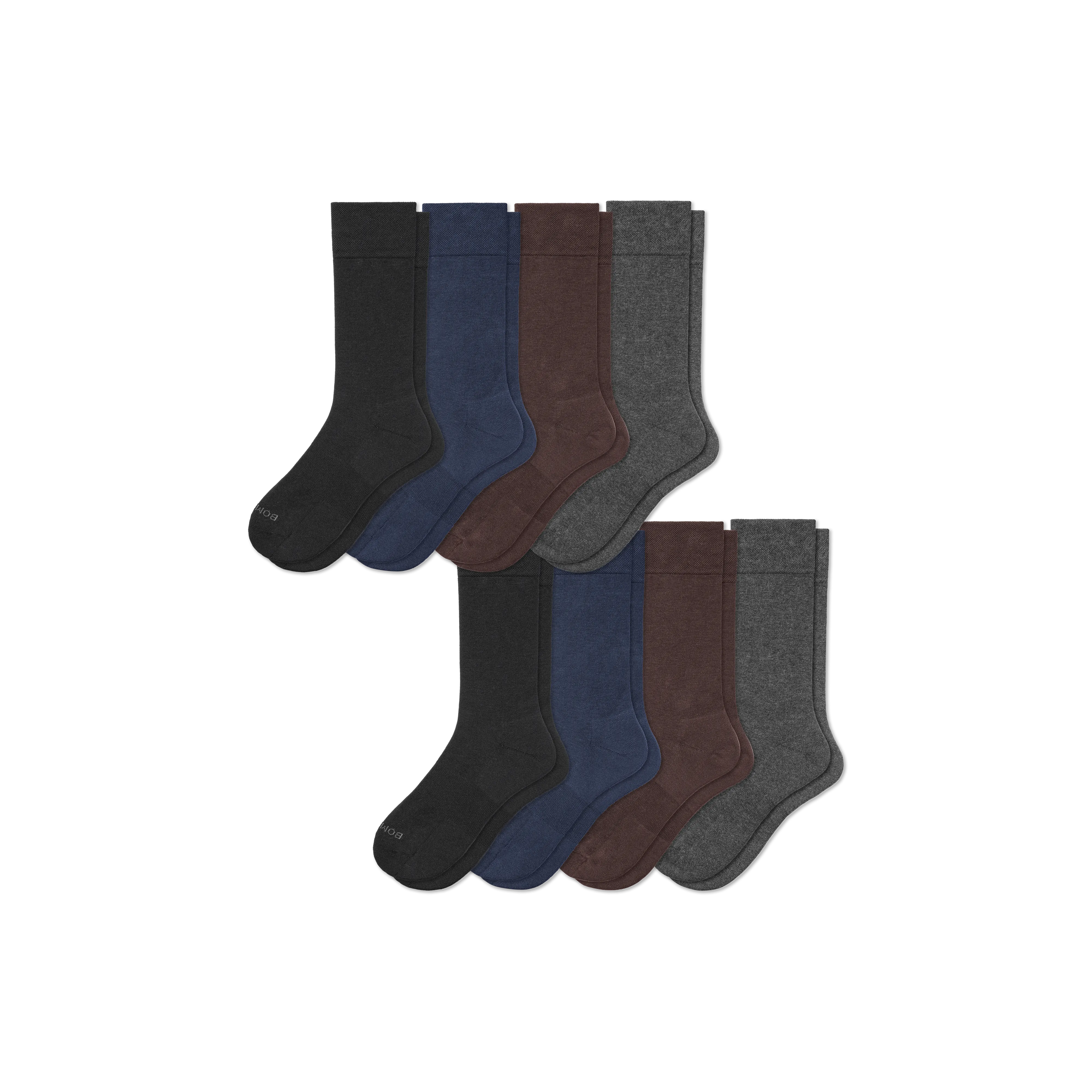 Men's Dress Calf Sock 8-Pack