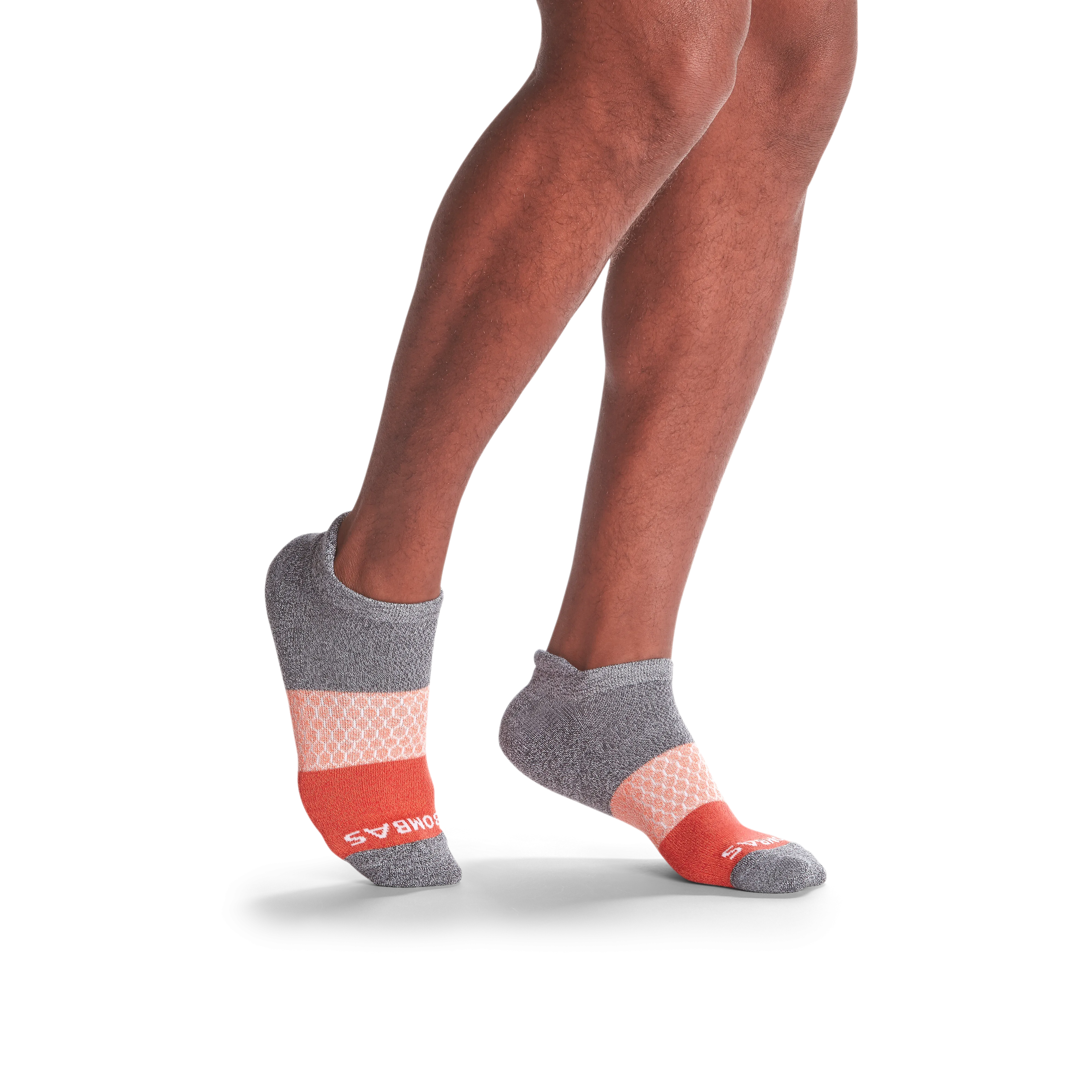 Men's Tri-Block Marl Ankle Sock 6-Pack