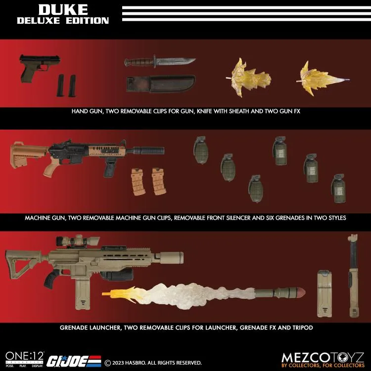 Mezco One:12 Collective GI Joe - Duke [Deluxe Edition]