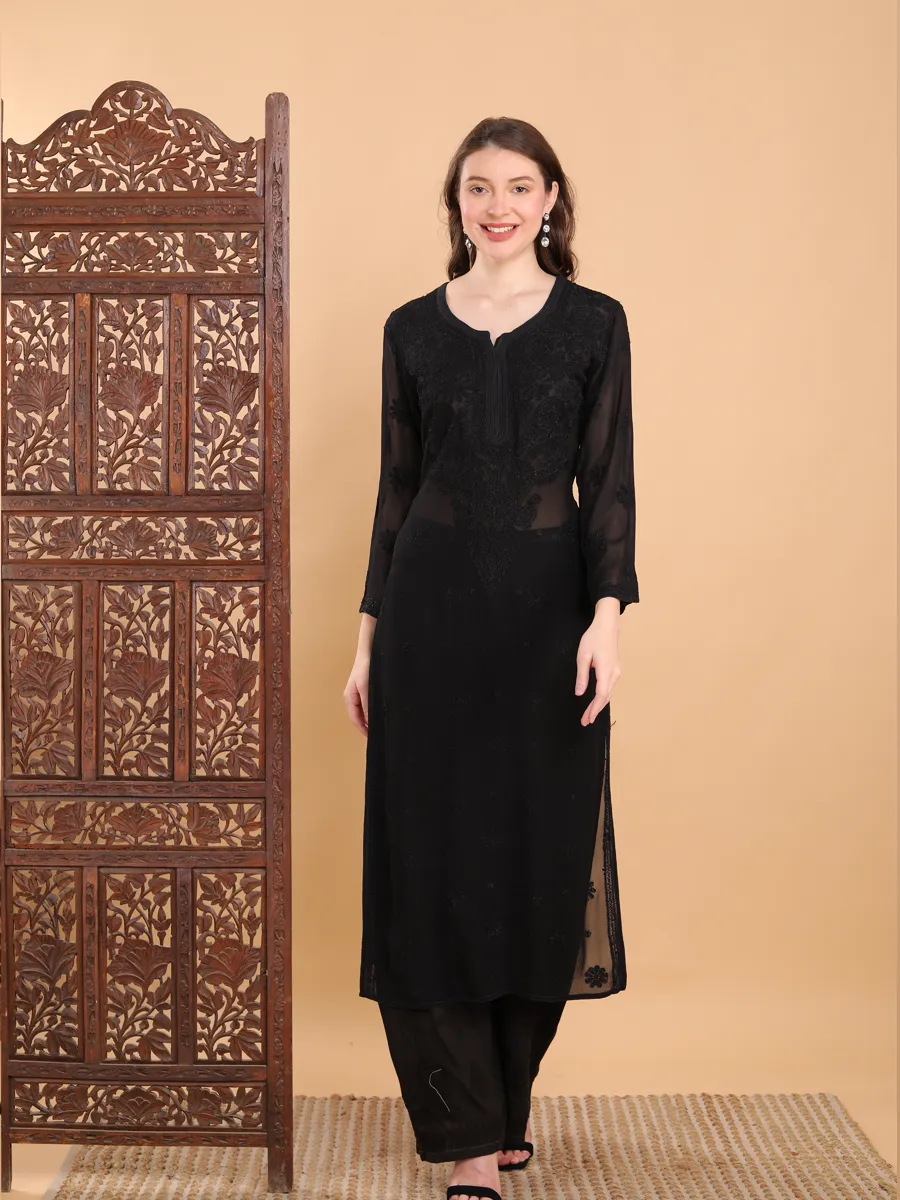 Mrunal Viscose Chikankari Kurti