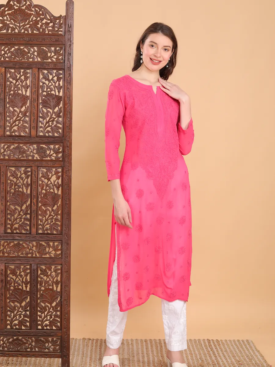 Mrunal Viscose Chikankari Kurti