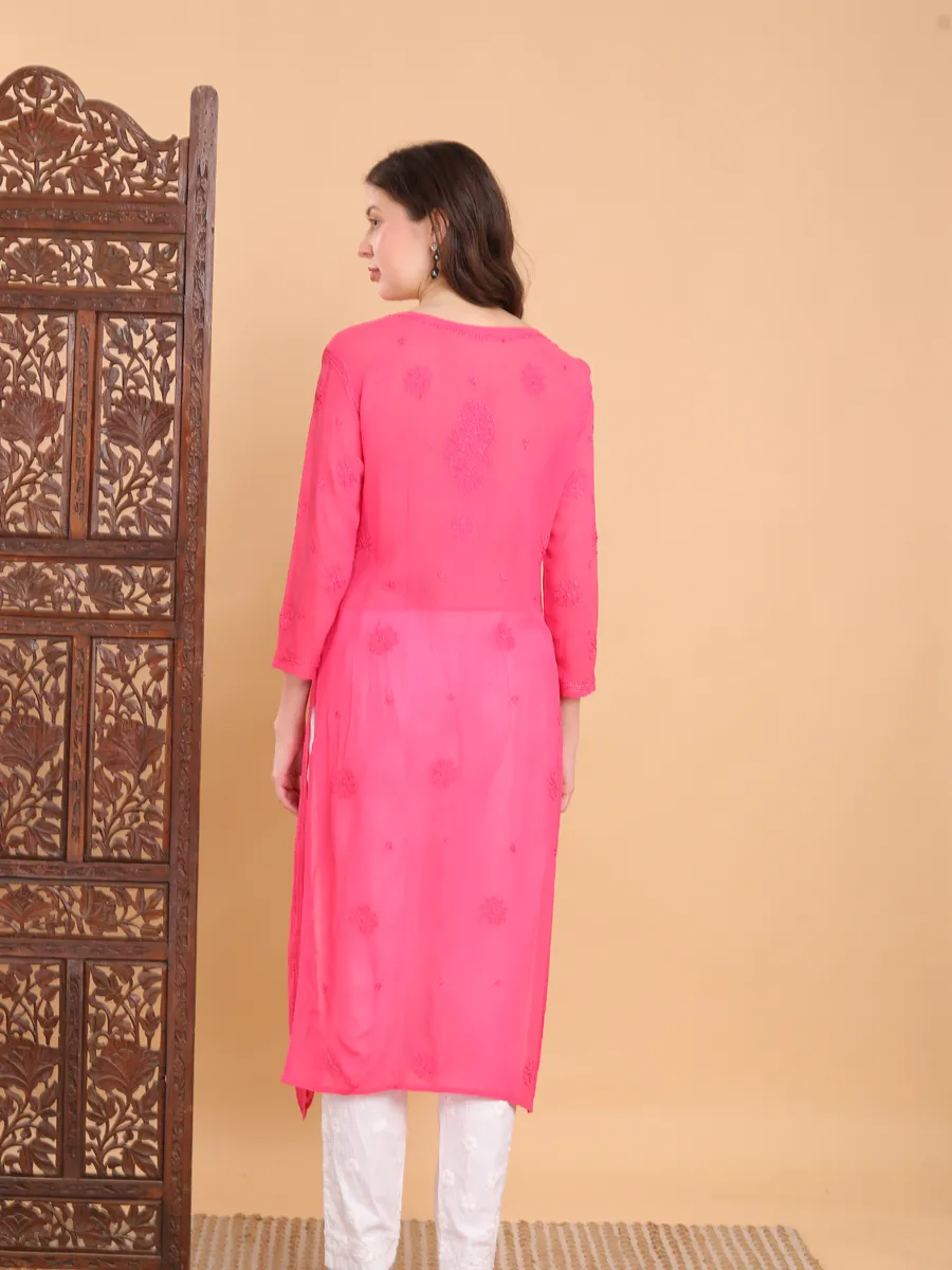 Mrunal Viscose Chikankari Kurti