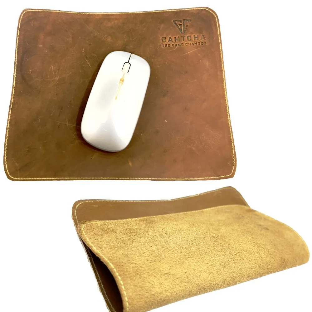 Multipurpose Leather Mouse Pad & Mat