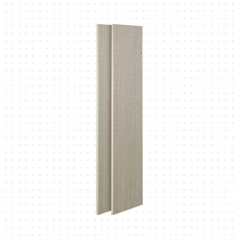 Neaurding 2Pcs Moth Proof Manufactured Wood Shelf Divider