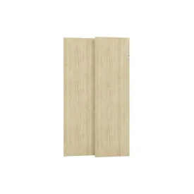 Neaurding 2Pcs Moth Proof Manufactured Wood Shelf Divider