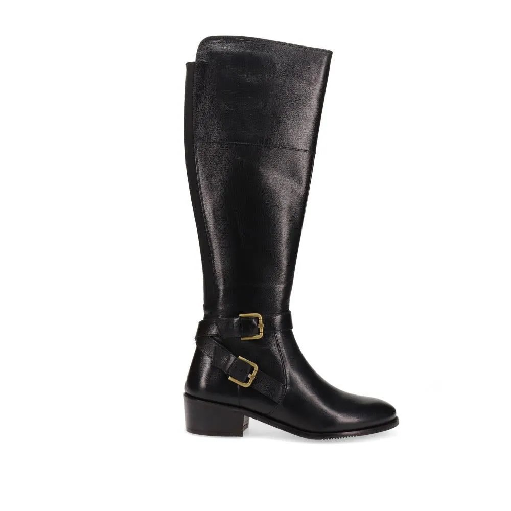 Phoebe Standard Fit Leather Knee High Boots - PHOEBEM / 320 895