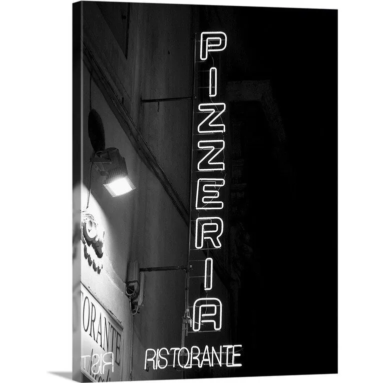 "'Pizzeria' Florence, Italy" Canvas Wall Art