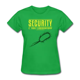 "Security E. Coli Laboratory" - Women's T-Shirt