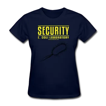 "Security E. Coli Laboratory" - Women's T-Shirt