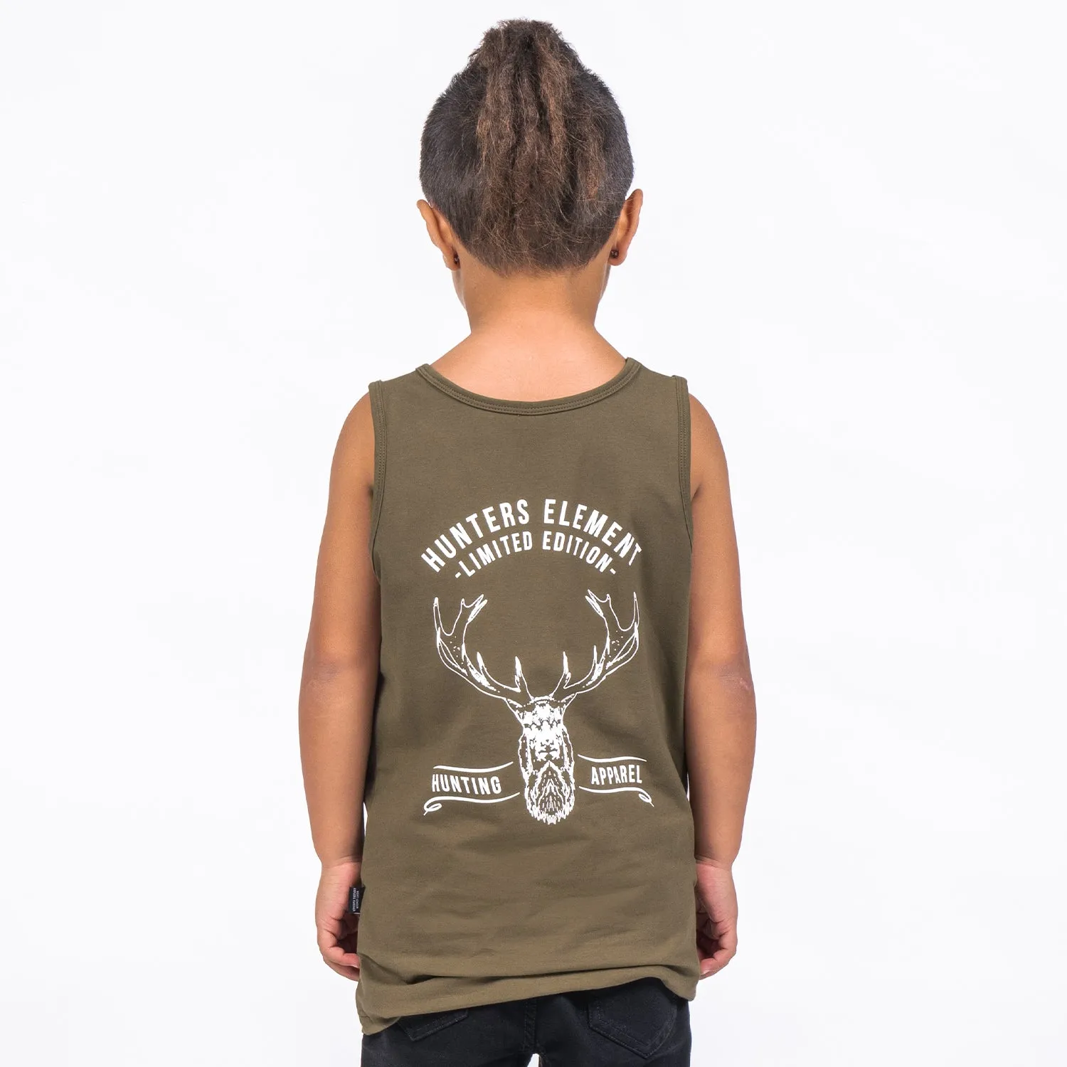 Red Stag Singlet Kids