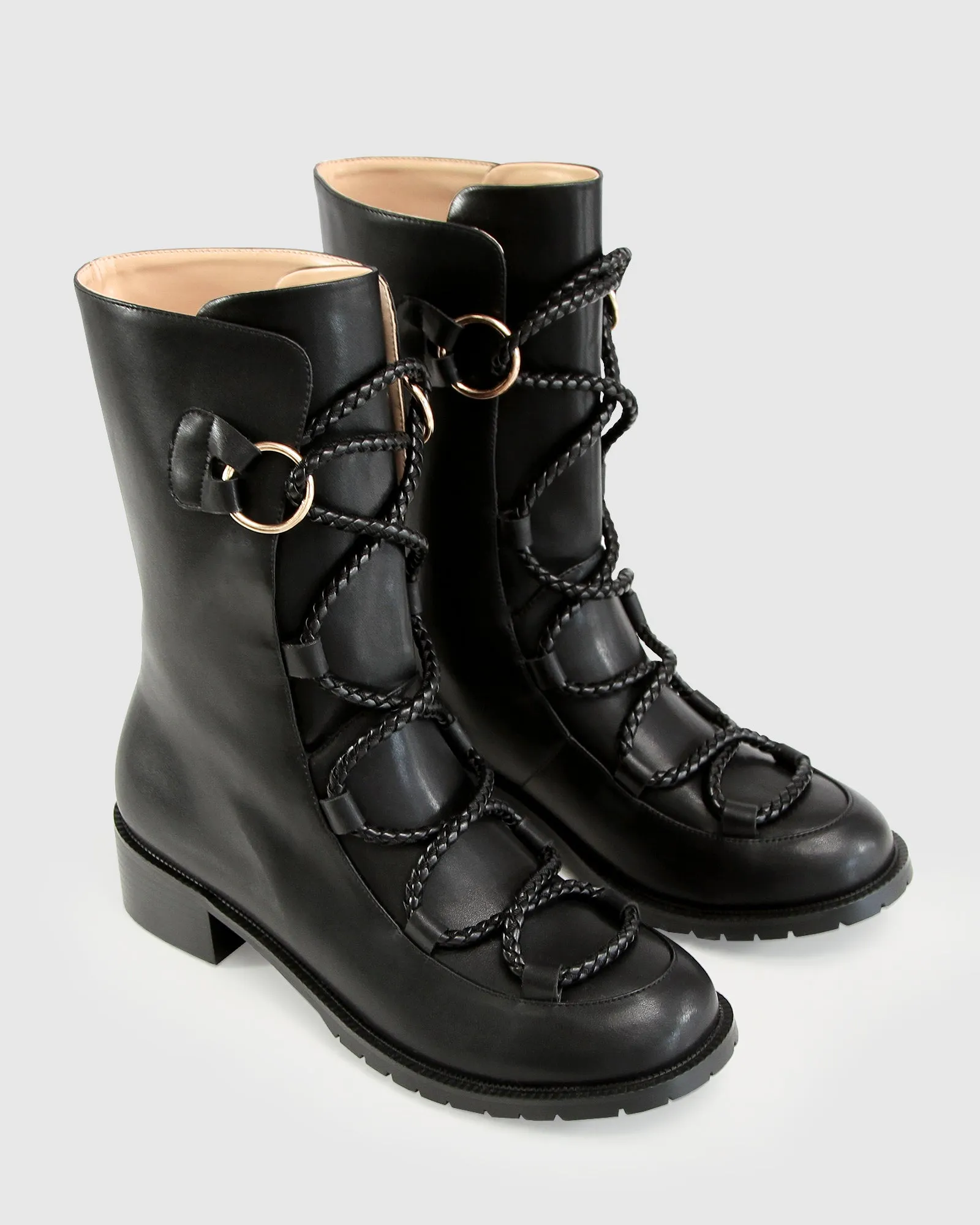 Shibuya Laced Boot - Black