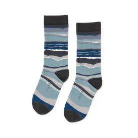 Sierra - Organic Cotton Crew Socks - Dusk