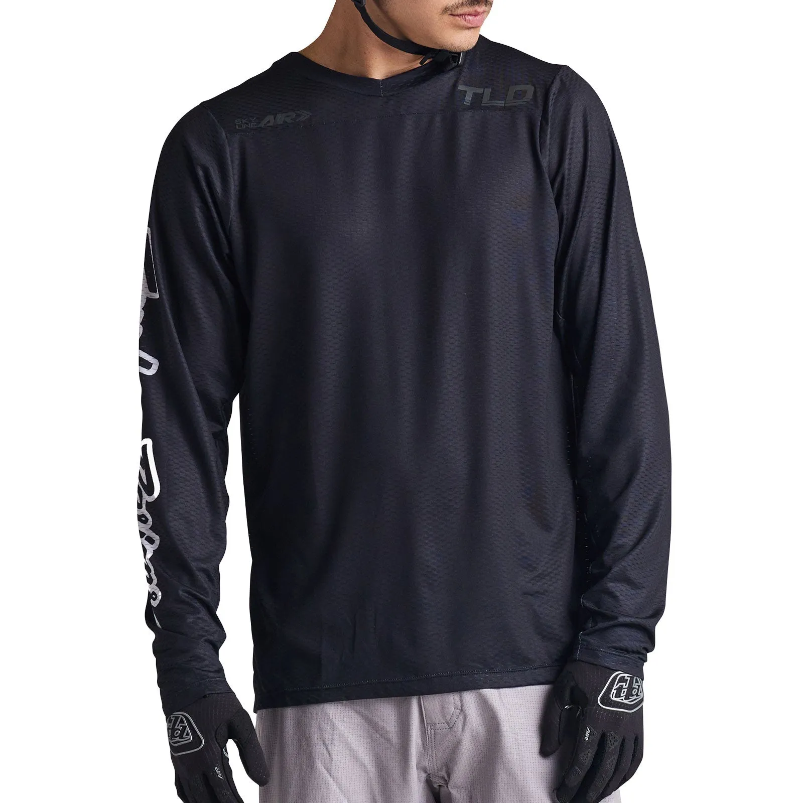 Skyline Air LS Jersey Mono Black