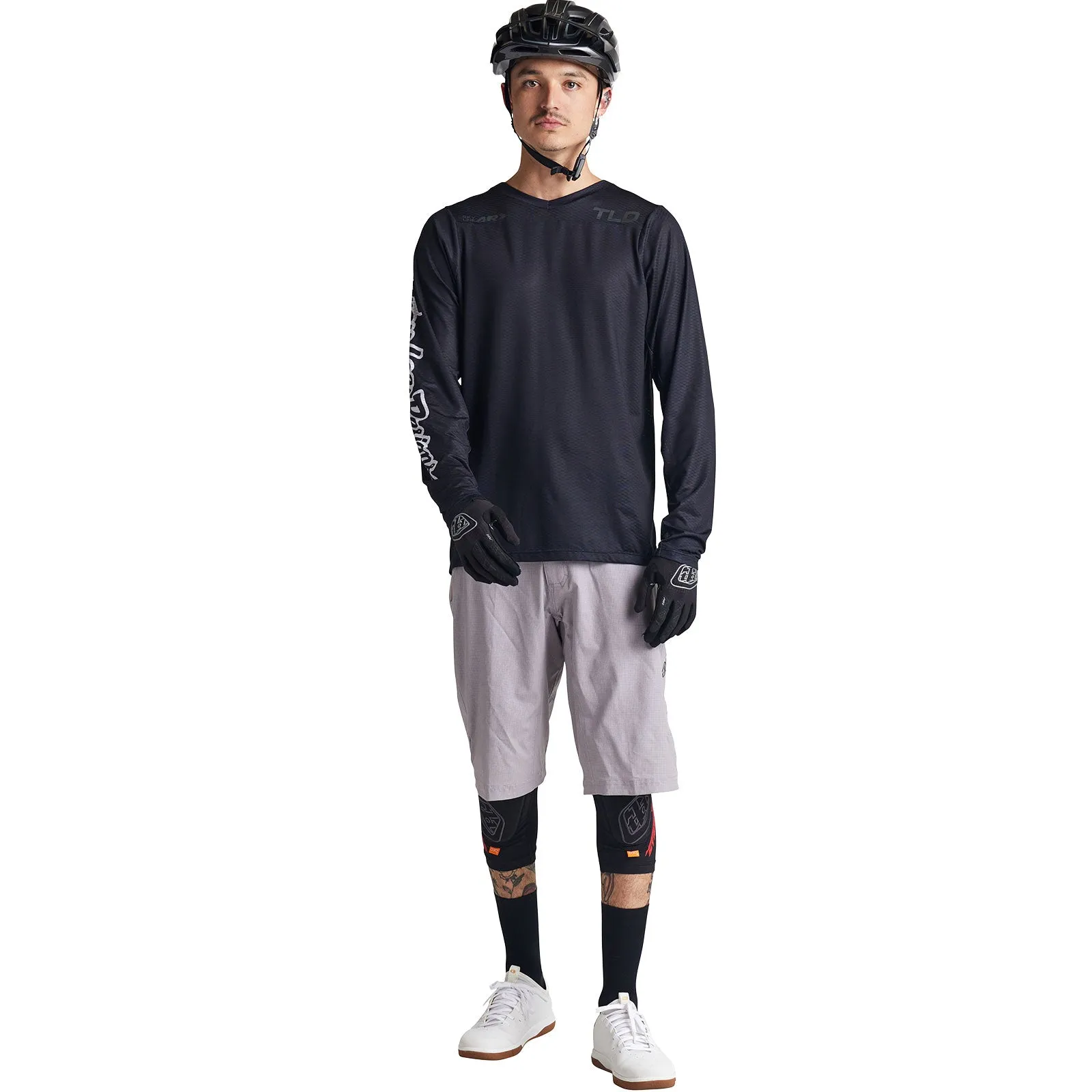 Skyline Air LS Jersey Mono Black