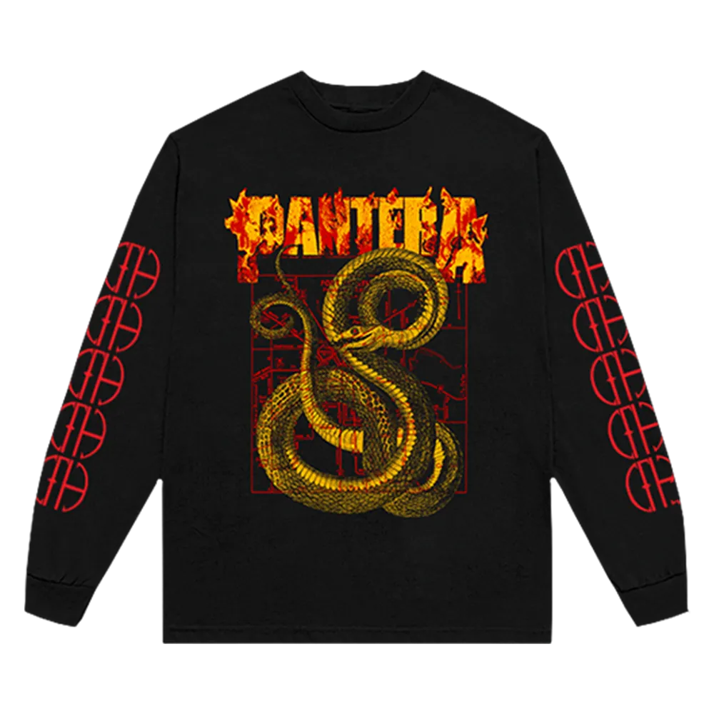 Snake World Tour 2023 Black Long Sleeve