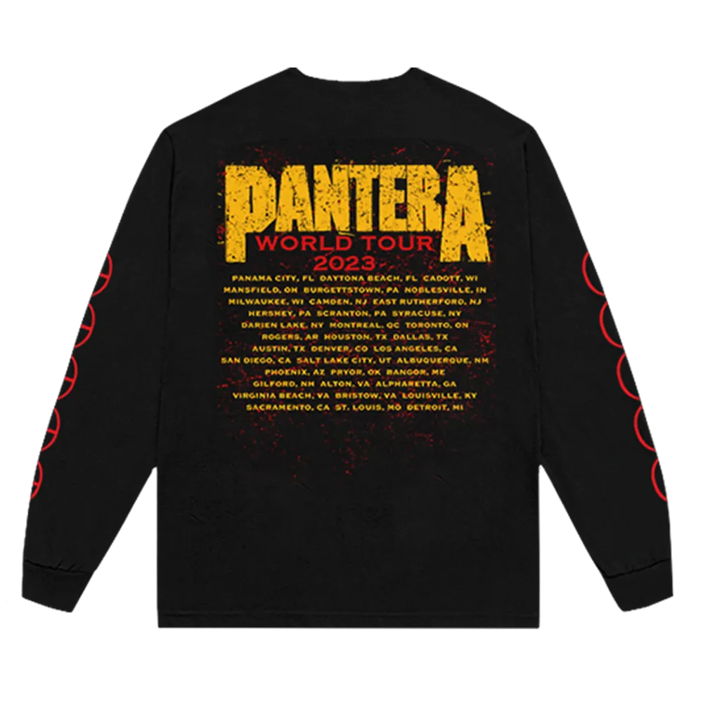 Snake World Tour 2023 Black Long Sleeve