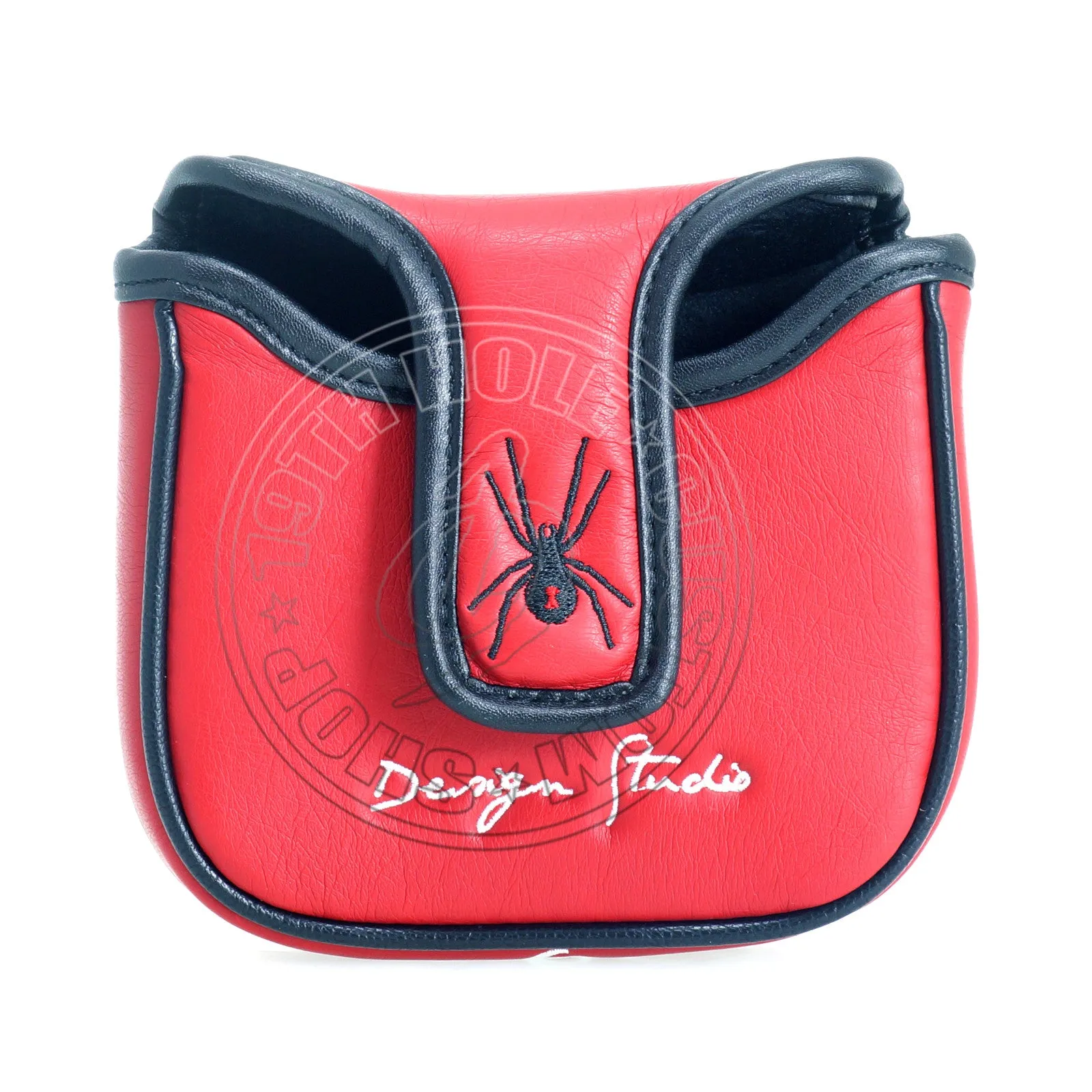 Spider High-MOI Mallet Putter Headcover, Heel Shaft, Red