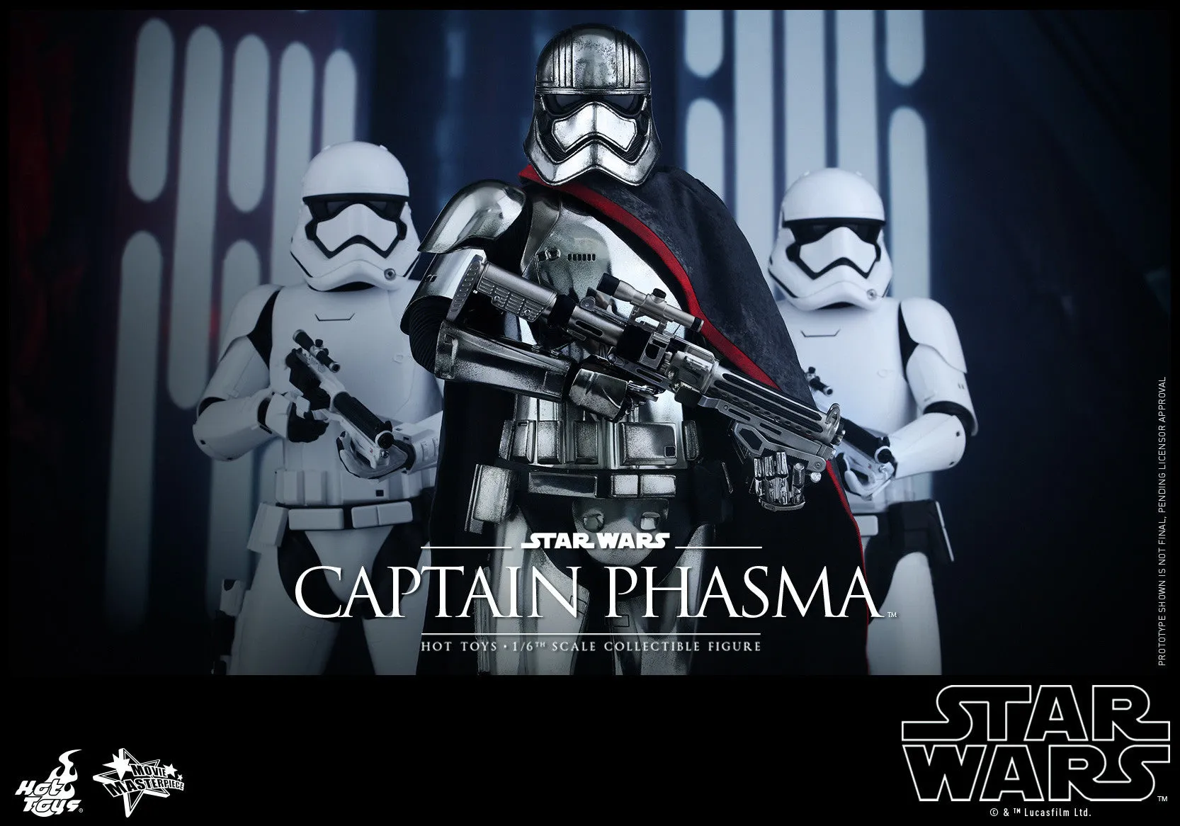 STAR WARS: Captain Phasma 1:6 Scale Movie Masterpiece Figure