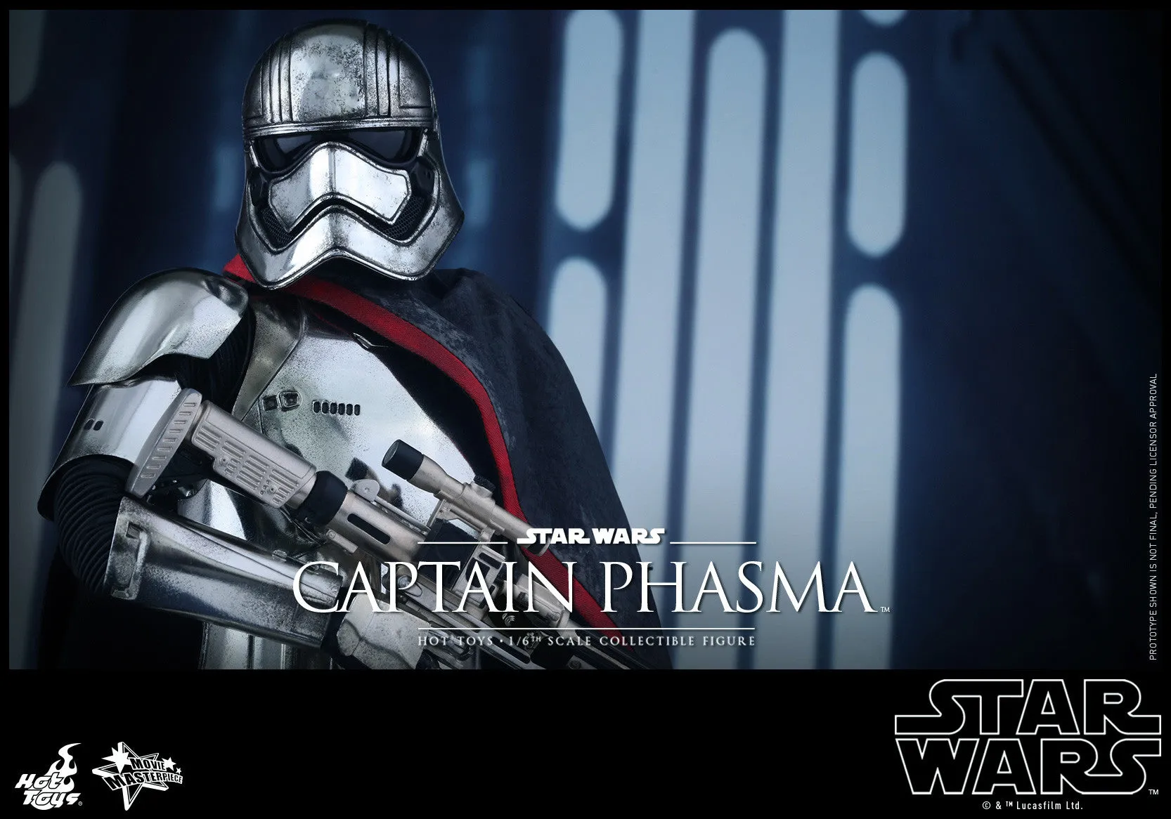 STAR WARS: Captain Phasma 1:6 Scale Movie Masterpiece Figure