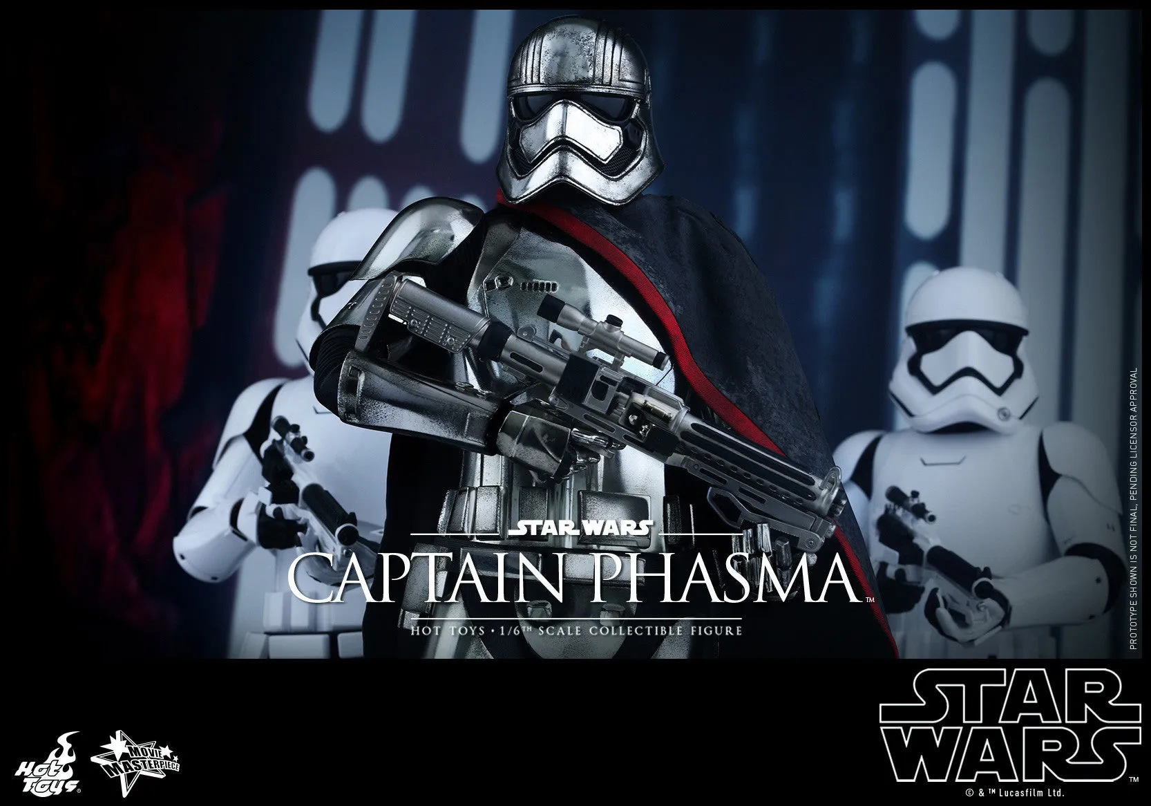 STAR WARS: Captain Phasma 1:6 Scale Movie Masterpiece Figure