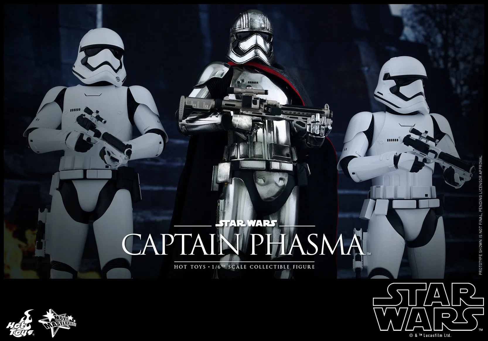 STAR WARS: Captain Phasma 1:6 Scale Movie Masterpiece Figure