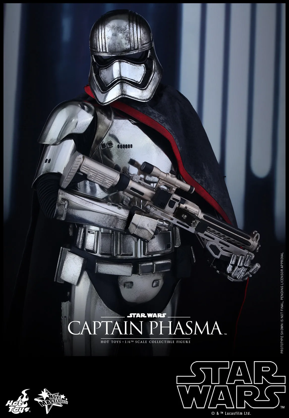 STAR WARS: Captain Phasma 1:6 Scale Movie Masterpiece Figure