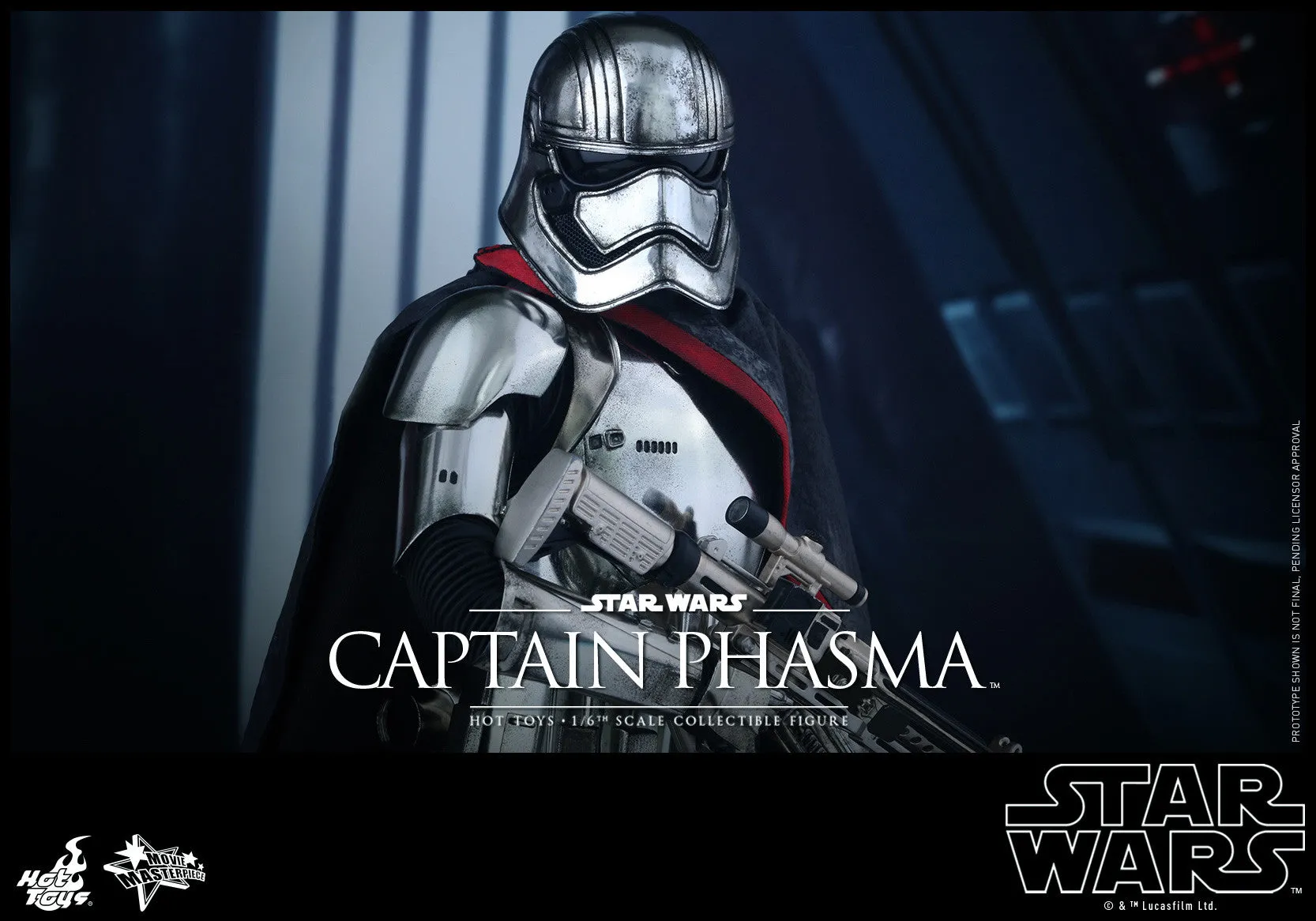 STAR WARS: Captain Phasma 1:6 Scale Movie Masterpiece Figure