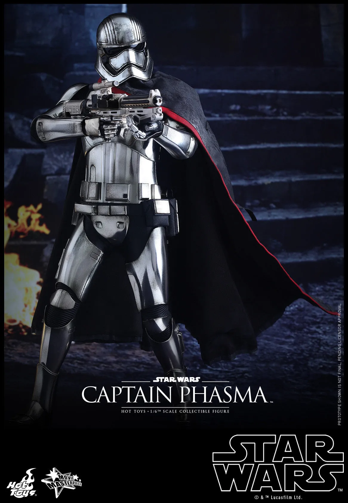 STAR WARS: Captain Phasma 1:6 Scale Movie Masterpiece Figure