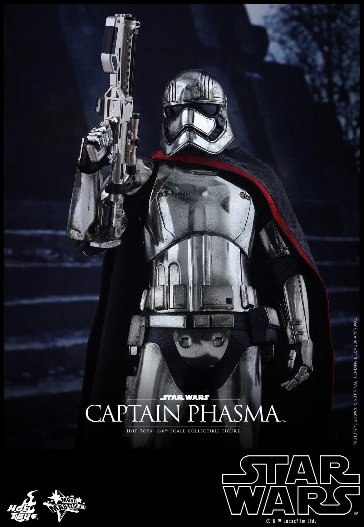 STAR WARS: Captain Phasma 1:6 Scale Movie Masterpiece Figure